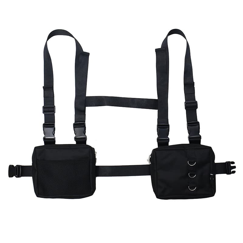 Radio Chest Rig Bag Holster Harness Pack For Man Woman thumbnail 5