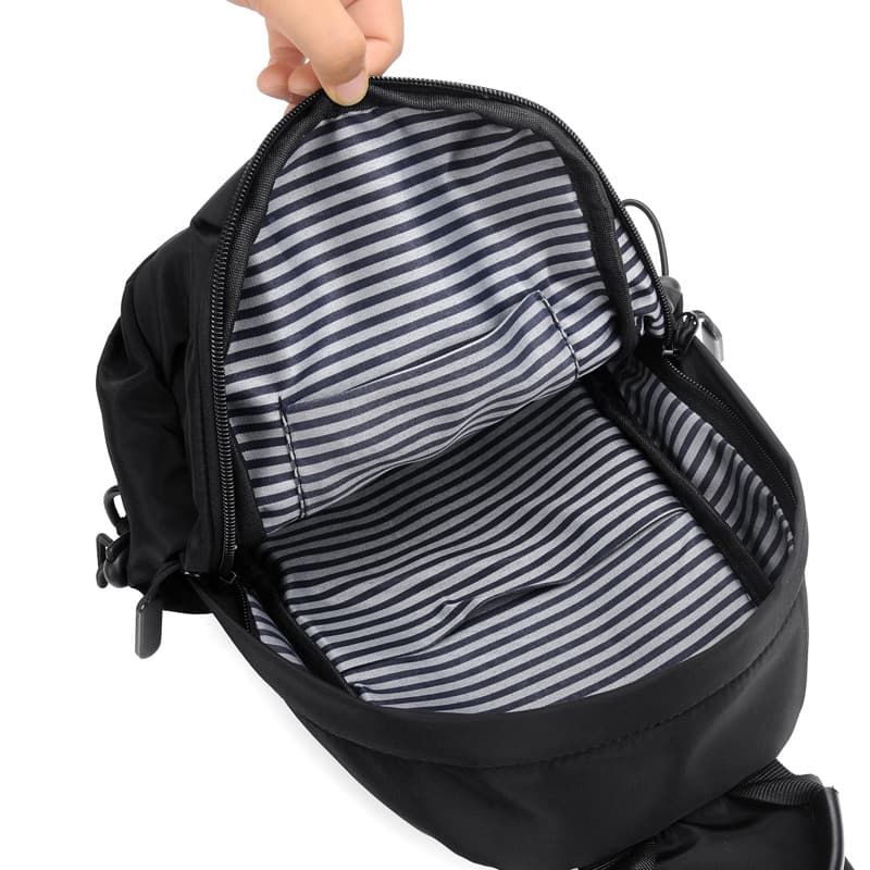 Waterproof Crossbody Sling Nylon Bag thumbnail 2