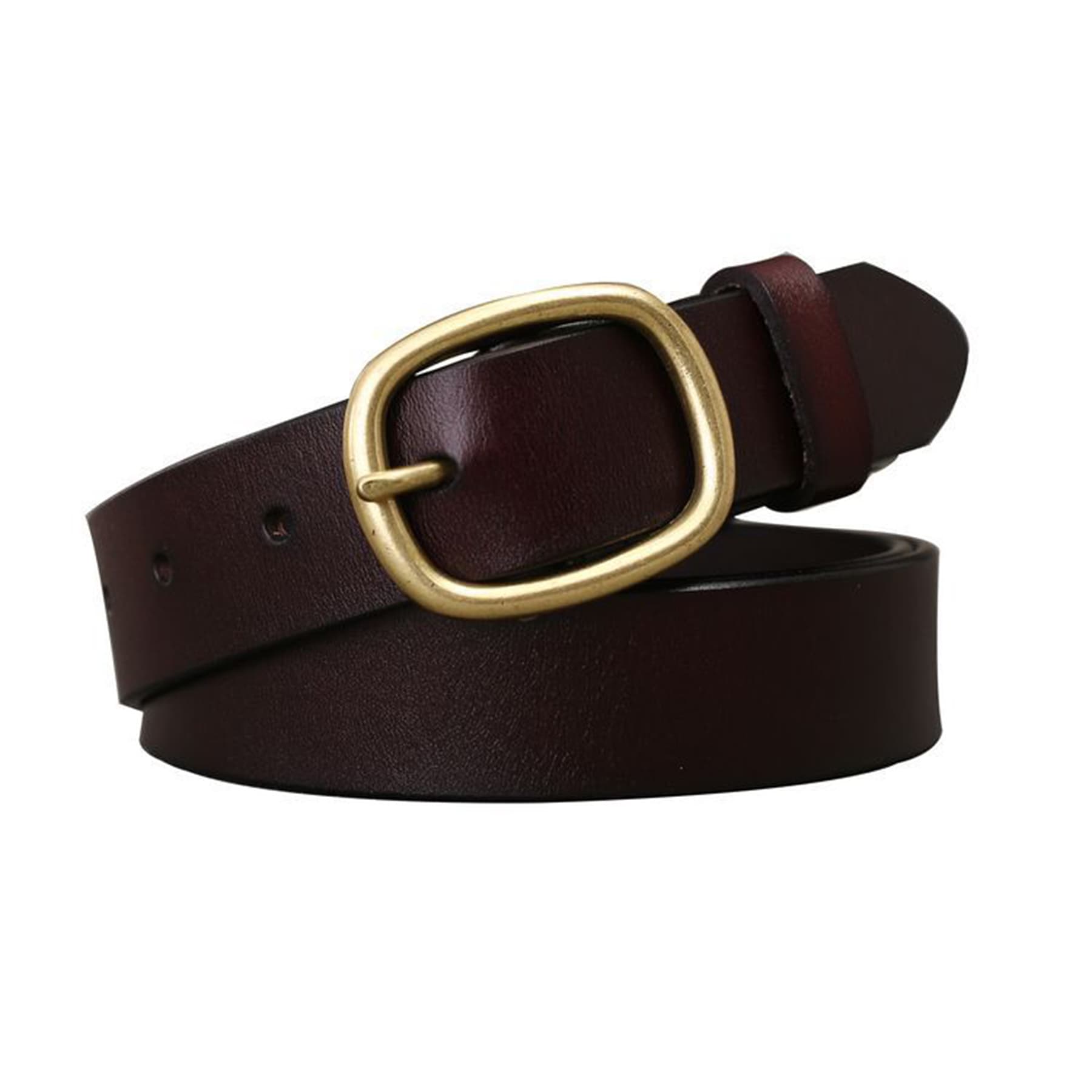 Cowhide Ladies Leather Belt