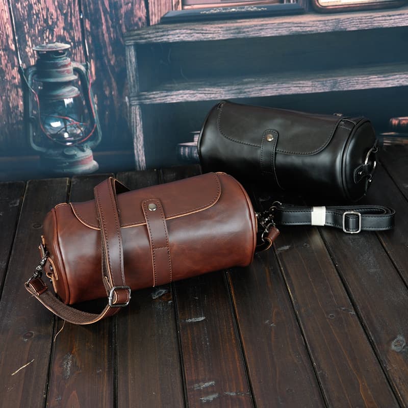 PU Leather Crossbody Sling Chest Bag thumbnail 6