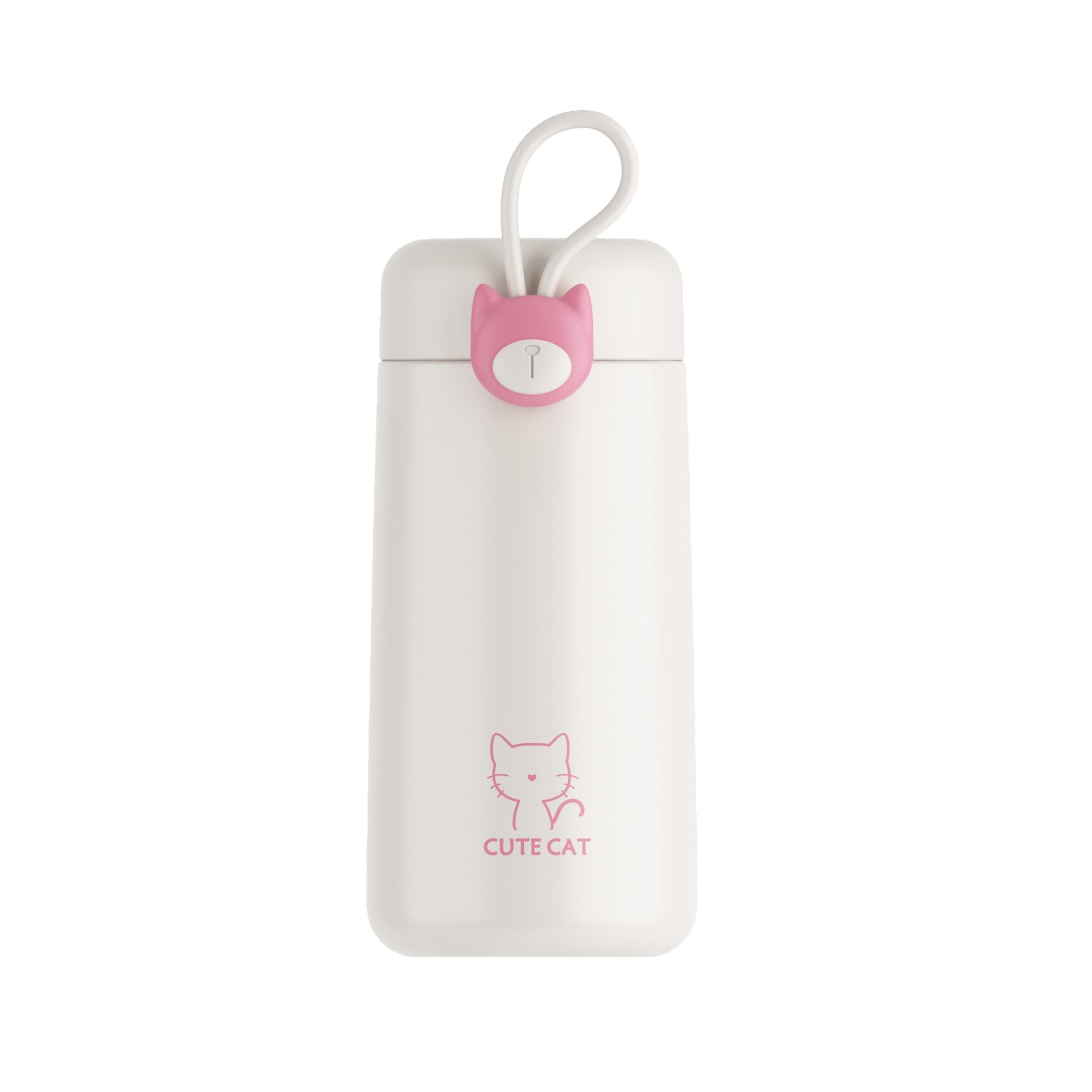 9.5Oz stainless steel cartoon cute portable insulation bottle thumbnail 5