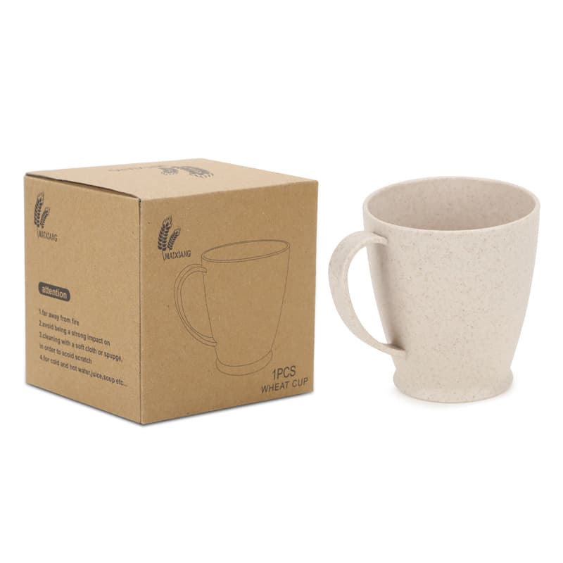 Eco-Friendly Wheat Straw Lightweight Cup thumbnail 2