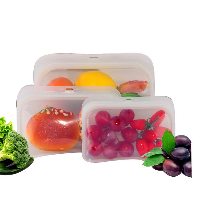 3 Piece Set Reusable Food Storage Bag