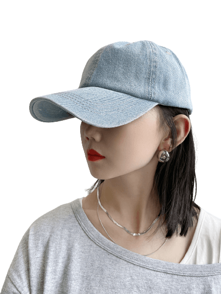6 Panel Low Profile Washed Cotton Baseball Cap