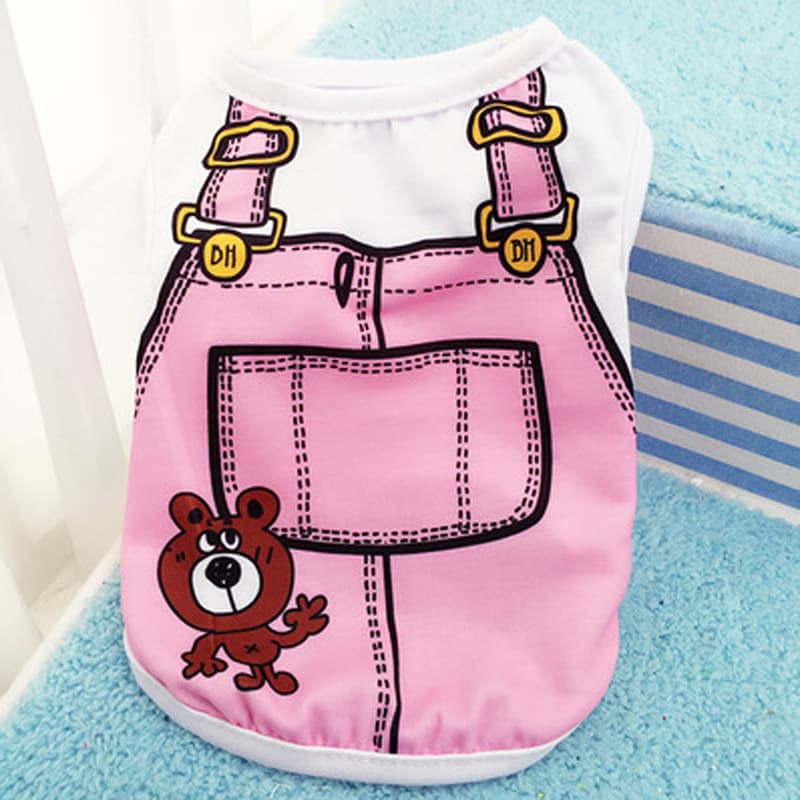 Dog Shirts Pet Printed Clothes thumbnail 6