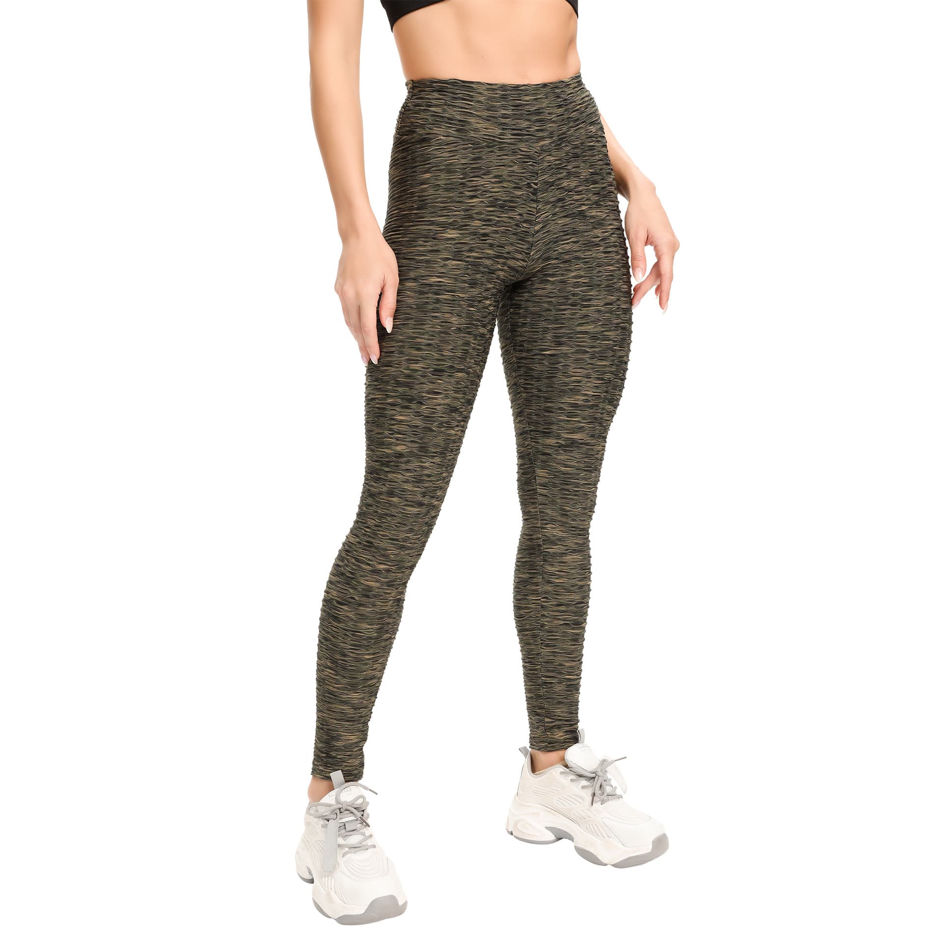 Fancy Jacquard Yoga Leggings thumbnail 5