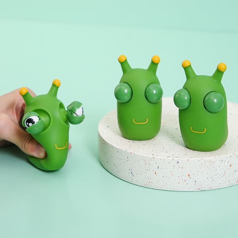 Funny Grass Worm Pinch Toy thumbnail 4