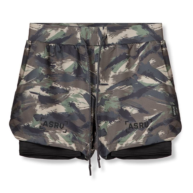 Men’s Outdoor Fitness Double-Layer Sports Pants thumbnail 9