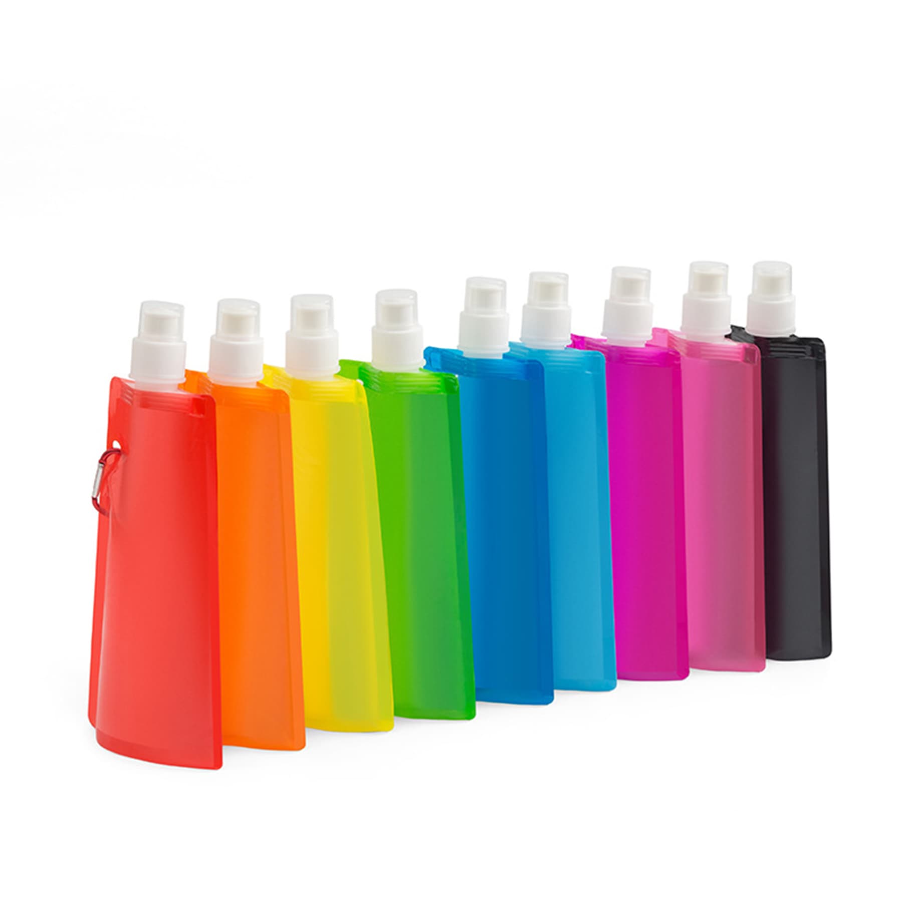 16oz PE Collapsible Water Bag Clip For Sports thumbnail 6