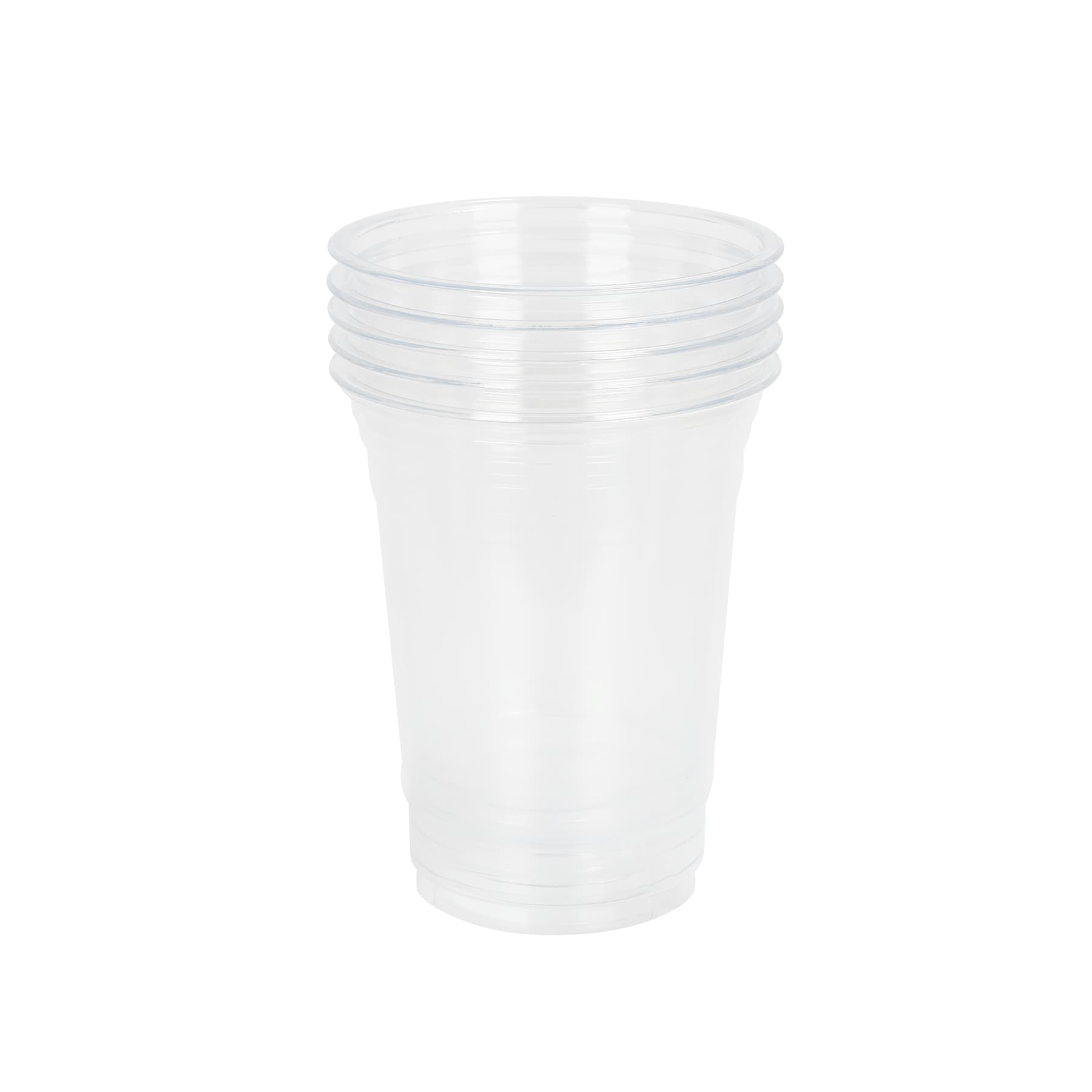 20 oz Clear PET Plastic Disposable Drinking Cup