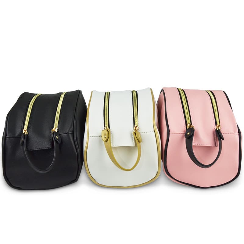 PU Leather Travel Toiletry Bag for Women thumbnail 5