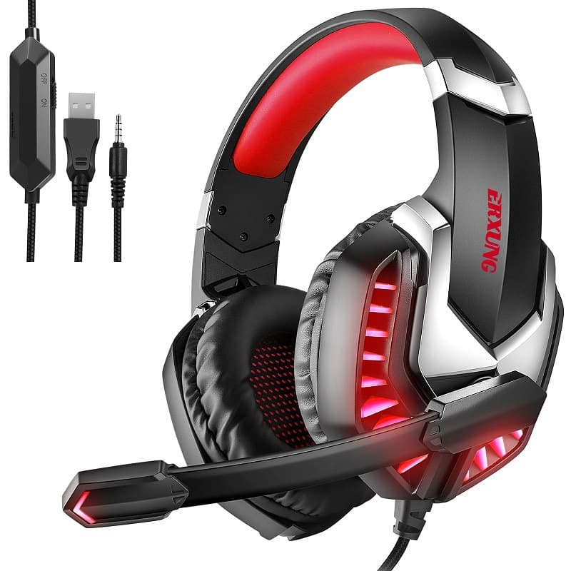 Gaming Headset With Led Light thumbnail 2