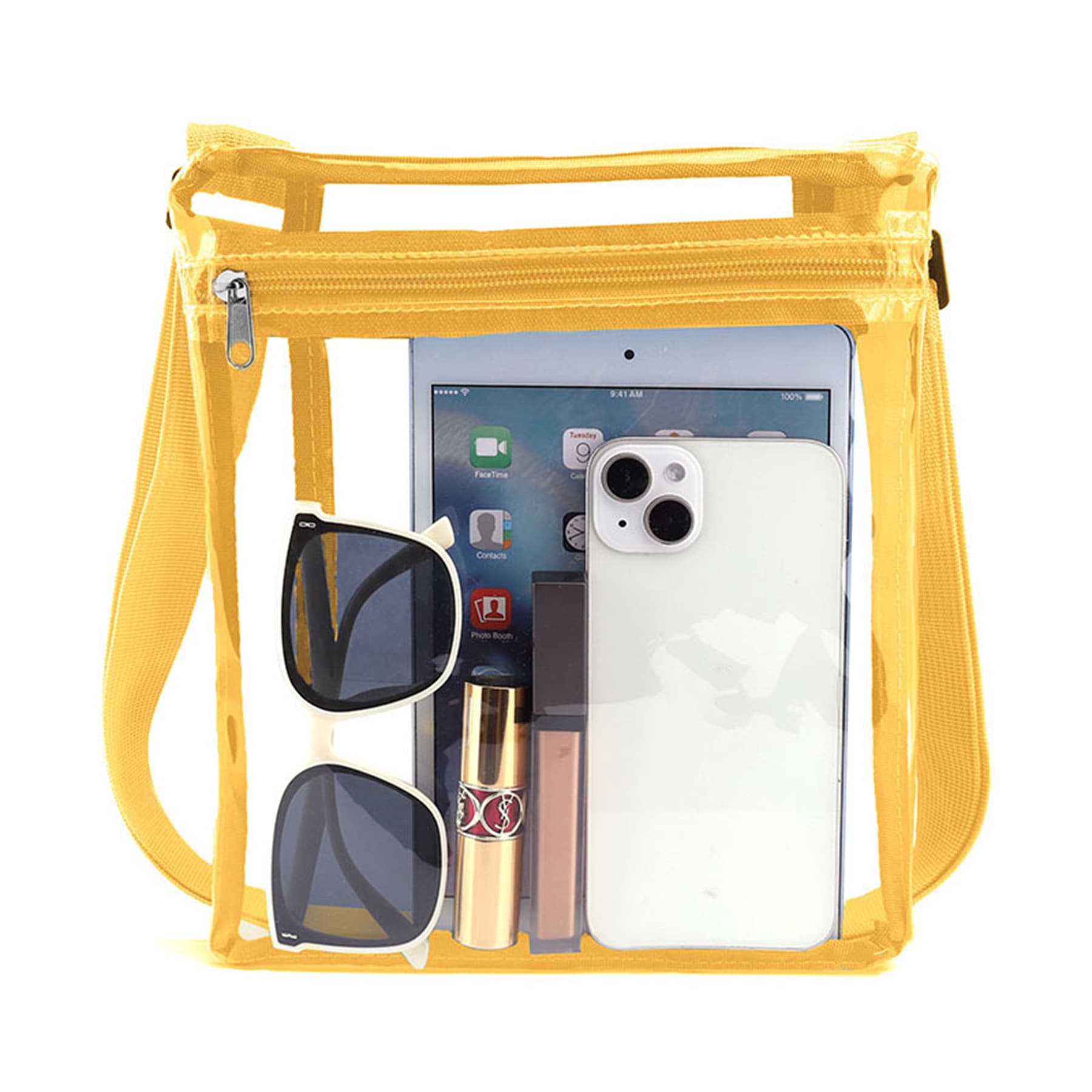 Pvc Transparent Crossbody Single Shoulder Bag thumbnail 10