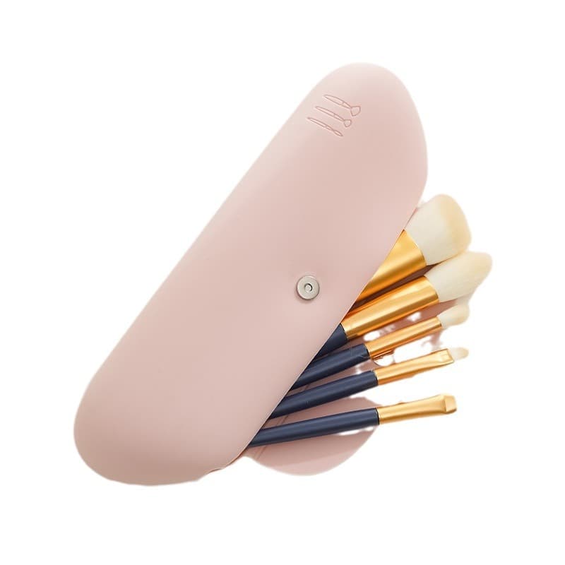 Silicone Travel Makeup Brush Holder Bag thumbnail 3