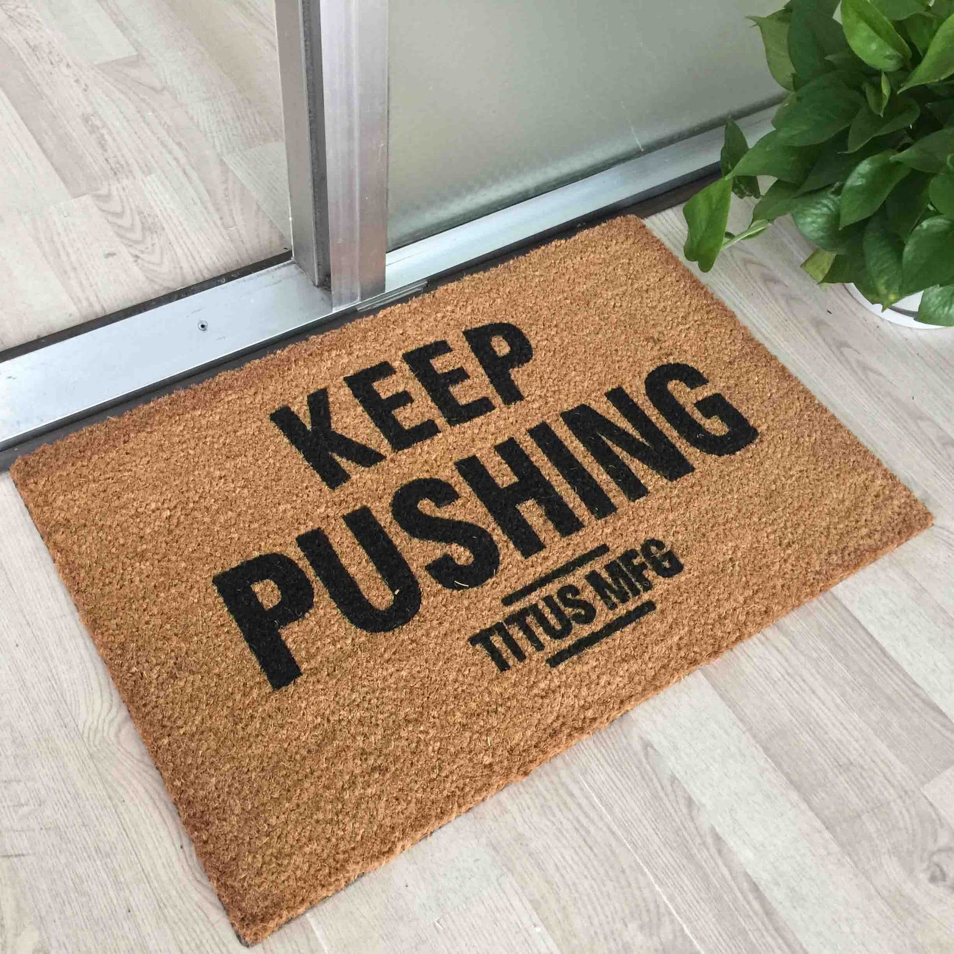 Natural Coir Door Mat thumbnail 2