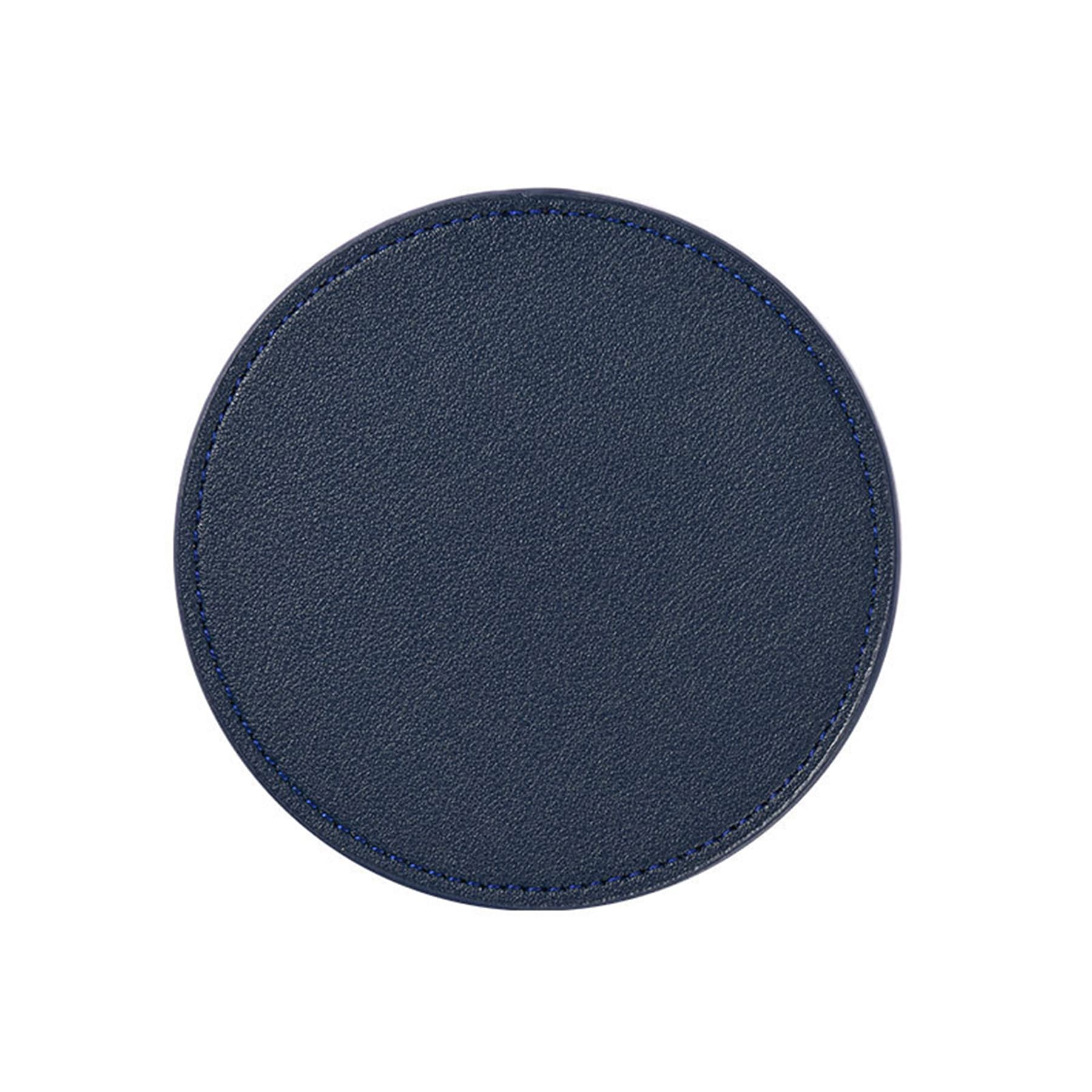 Leather 4-Round Coaster Set thumbnail 10