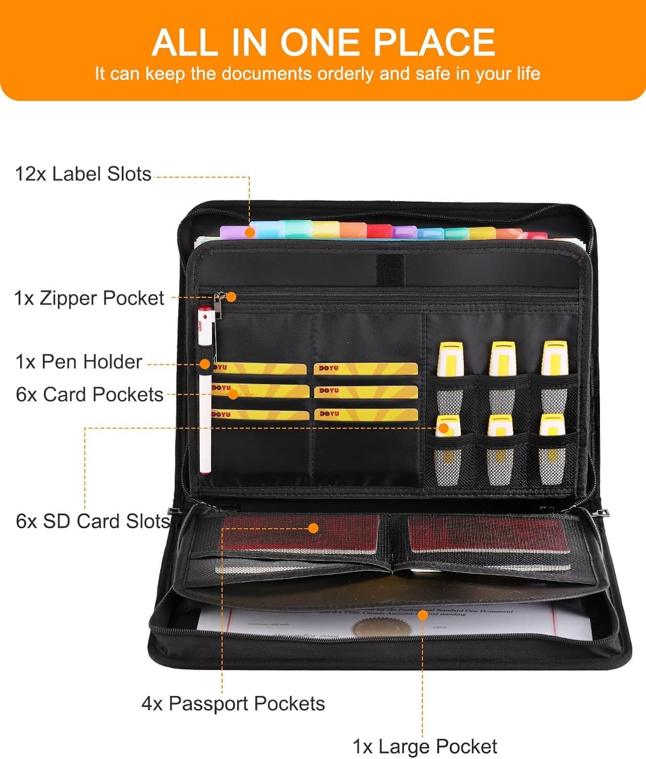 Accordion File Organizer thumbnail 2