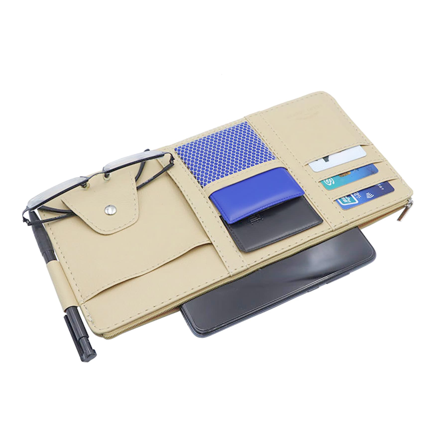Car Sun Visor Point Pocket Organizer thumbnail 14