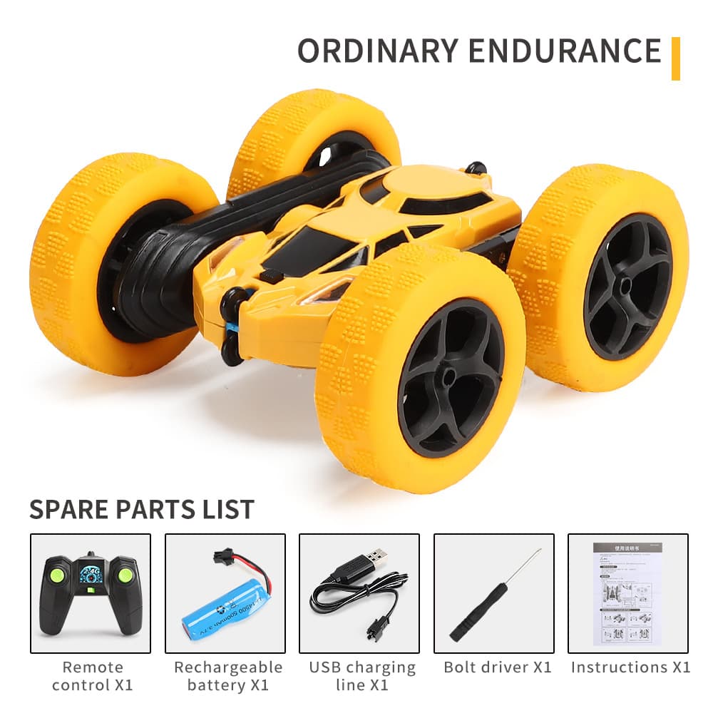 Remote Control 2.4GHz Fast Stunt RC Car thumbnail 3