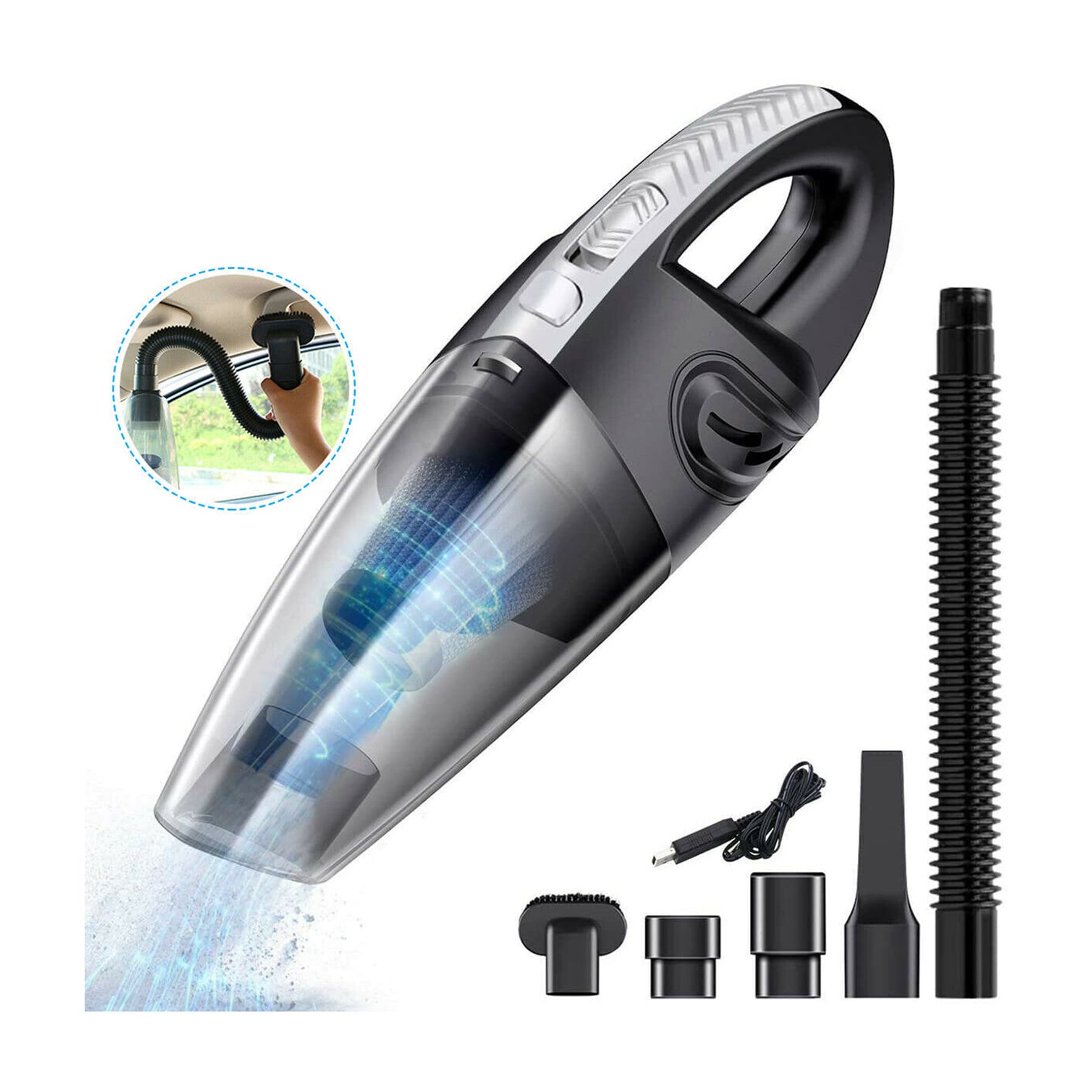 Wireless Car Vacuum Cleaner thumbnail 9