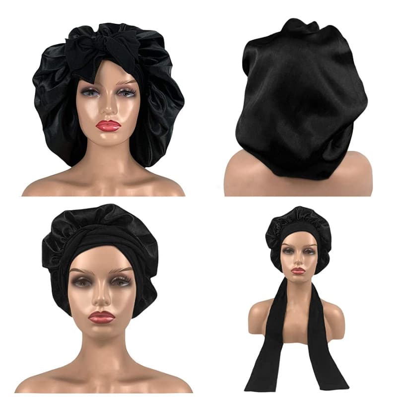 Solid Tie Large High Stretch Nightcap