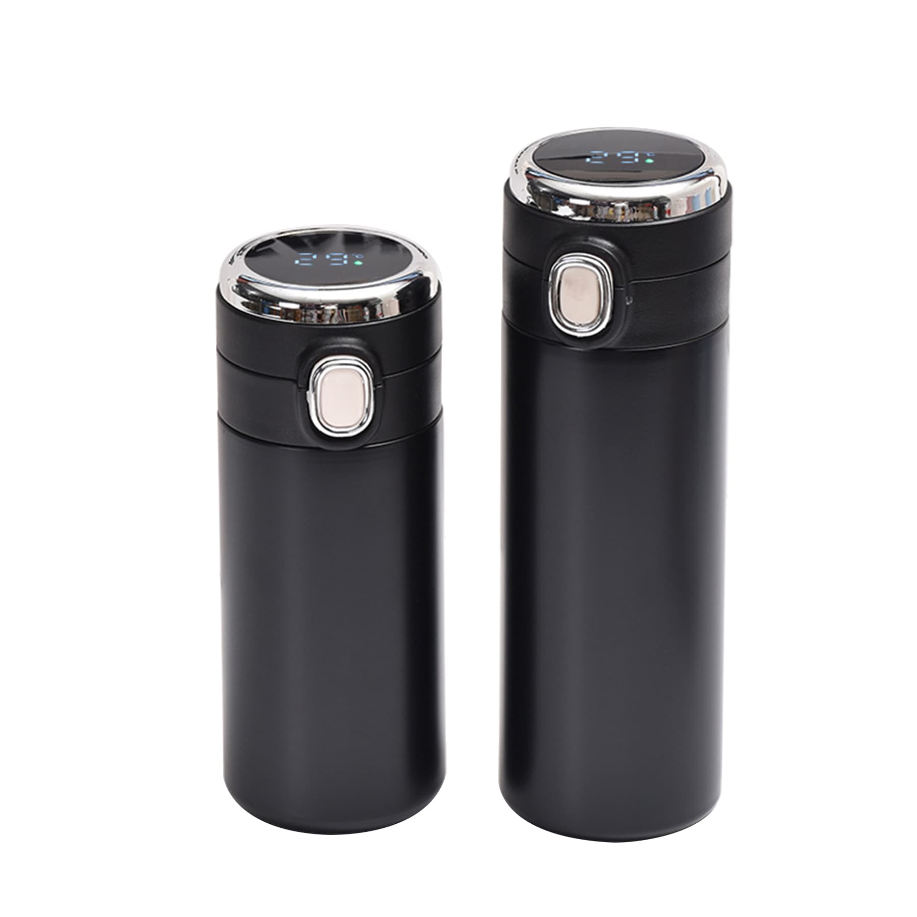 14 oz Temperature Display Stainless Steel Bottle thumbnail 2