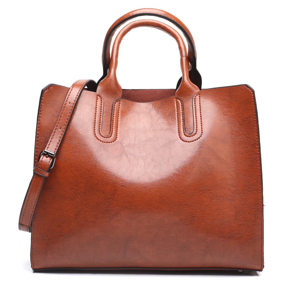 Women’S Large Capacity Retro Mature Handbag Crossbody Bag thumbnail 3