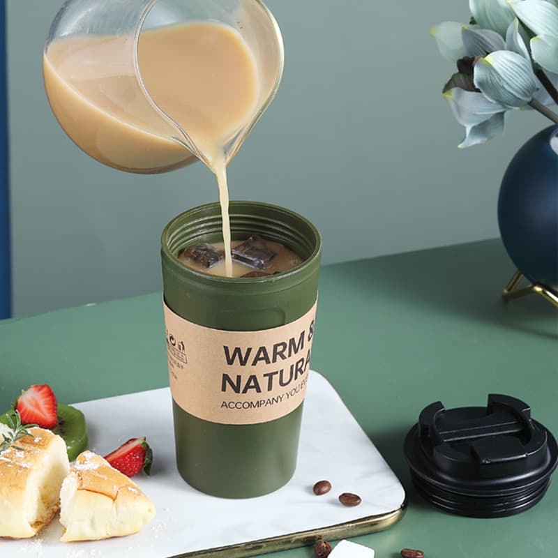 Reusable Coffee Cup With Lid thumbnail 3