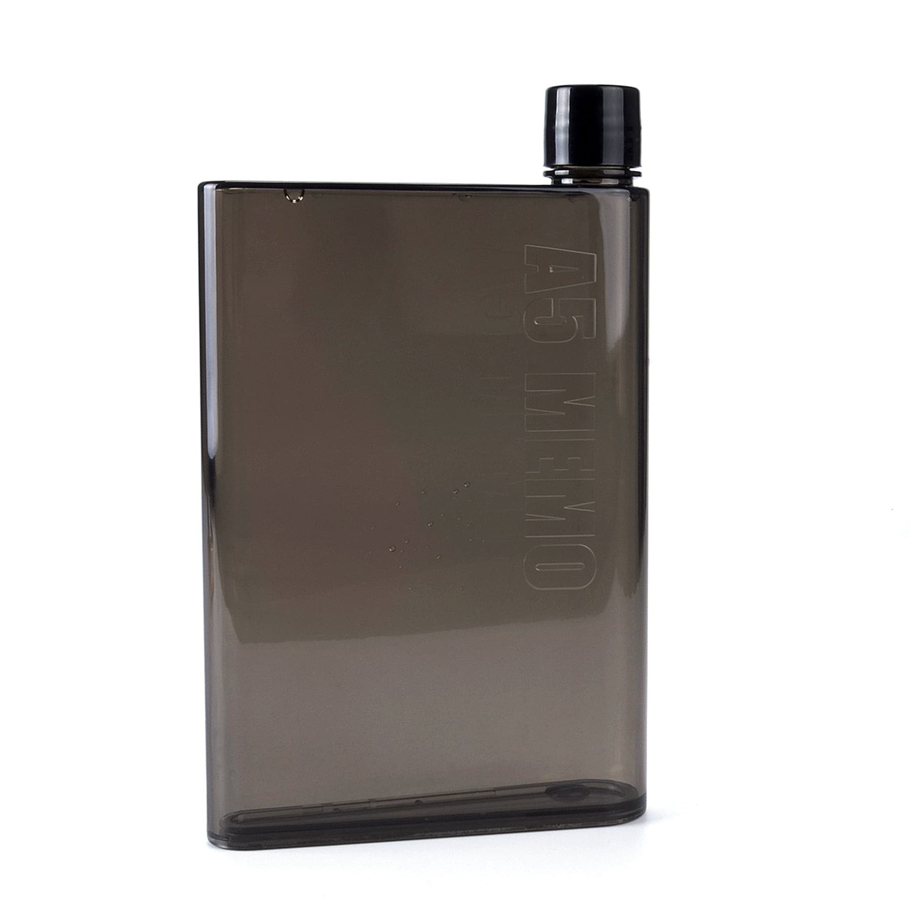 16 Oz. A5 Notebook Transparent Flat Water Bottle thumbnail 4