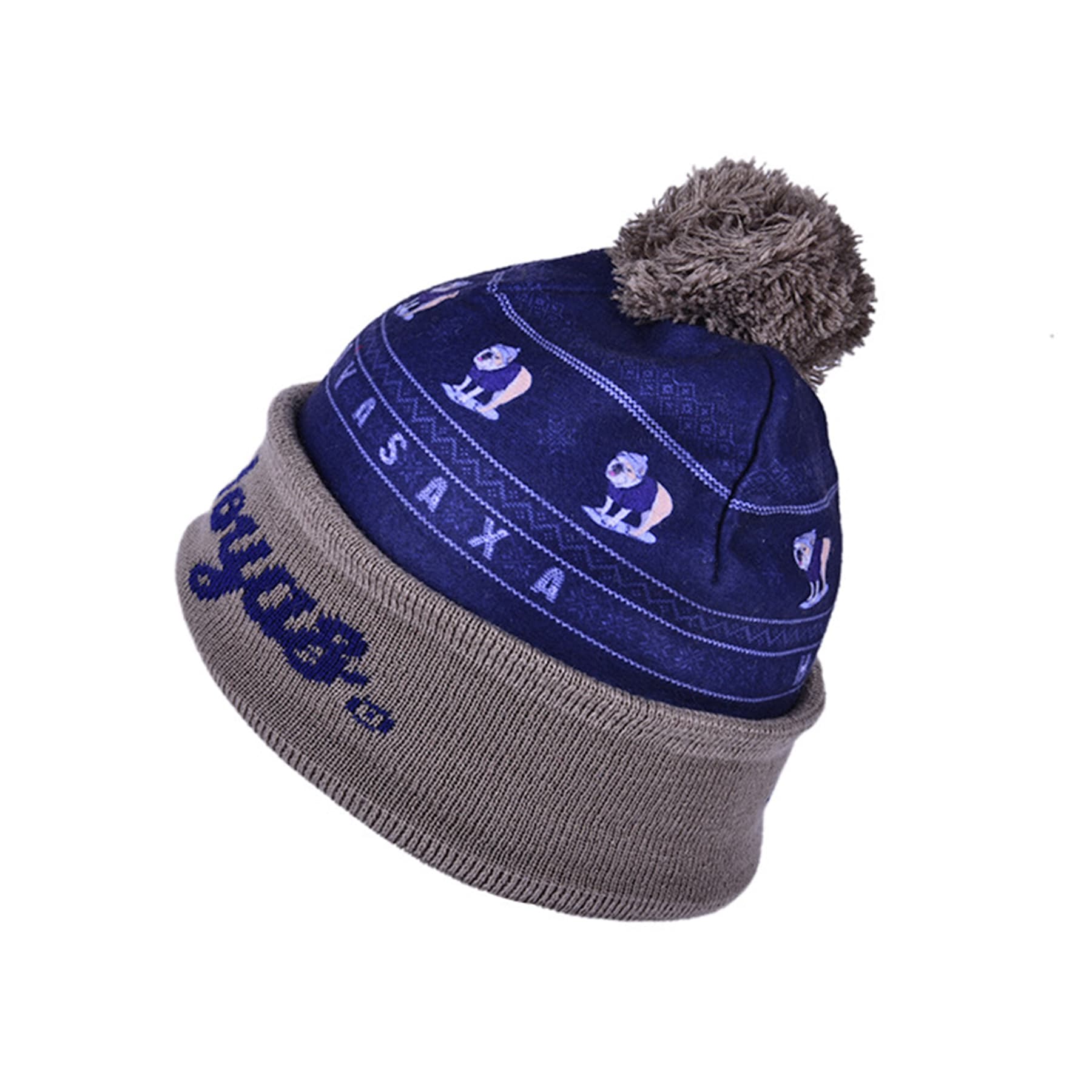Plaid Knit Beanies thumbnail 2