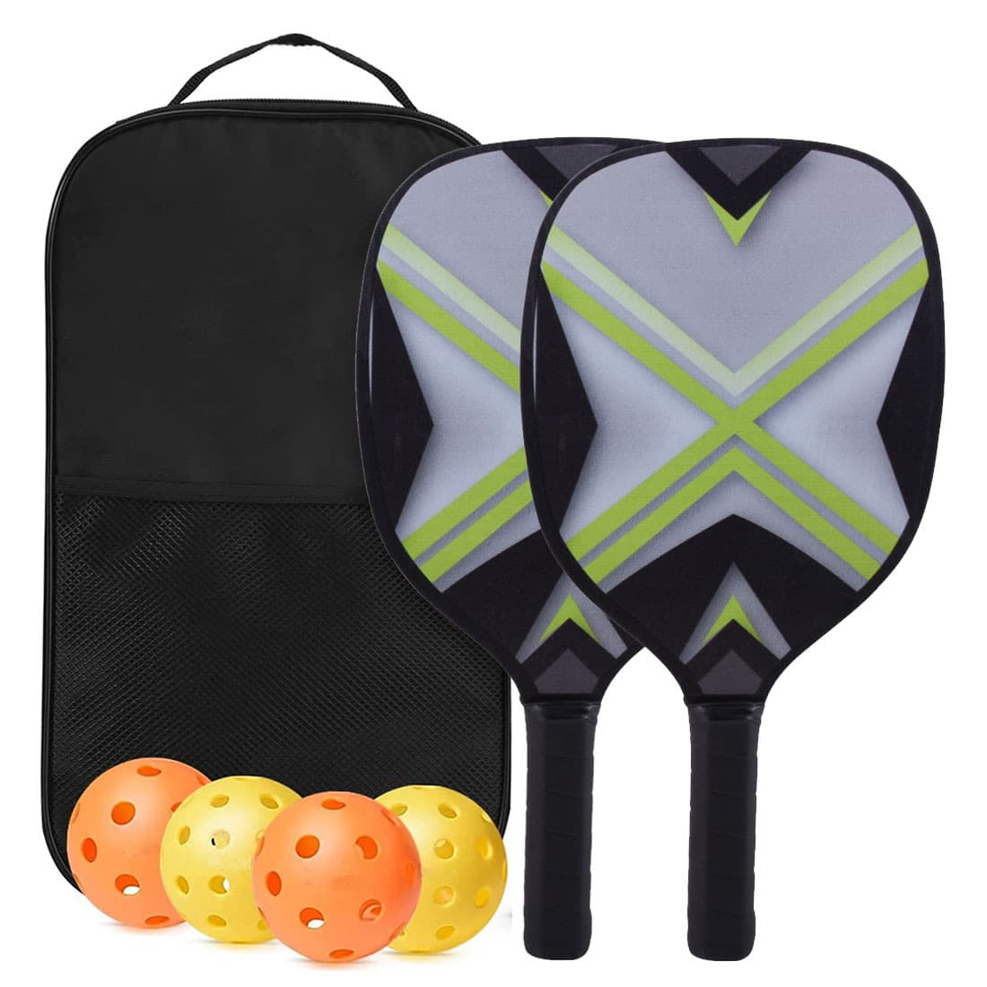 Wood Pickleball Paddles Set of 2 thumbnail 3