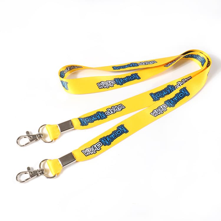 3/4" Double Ended Dye Sublimation Lanyard thumbnail 2