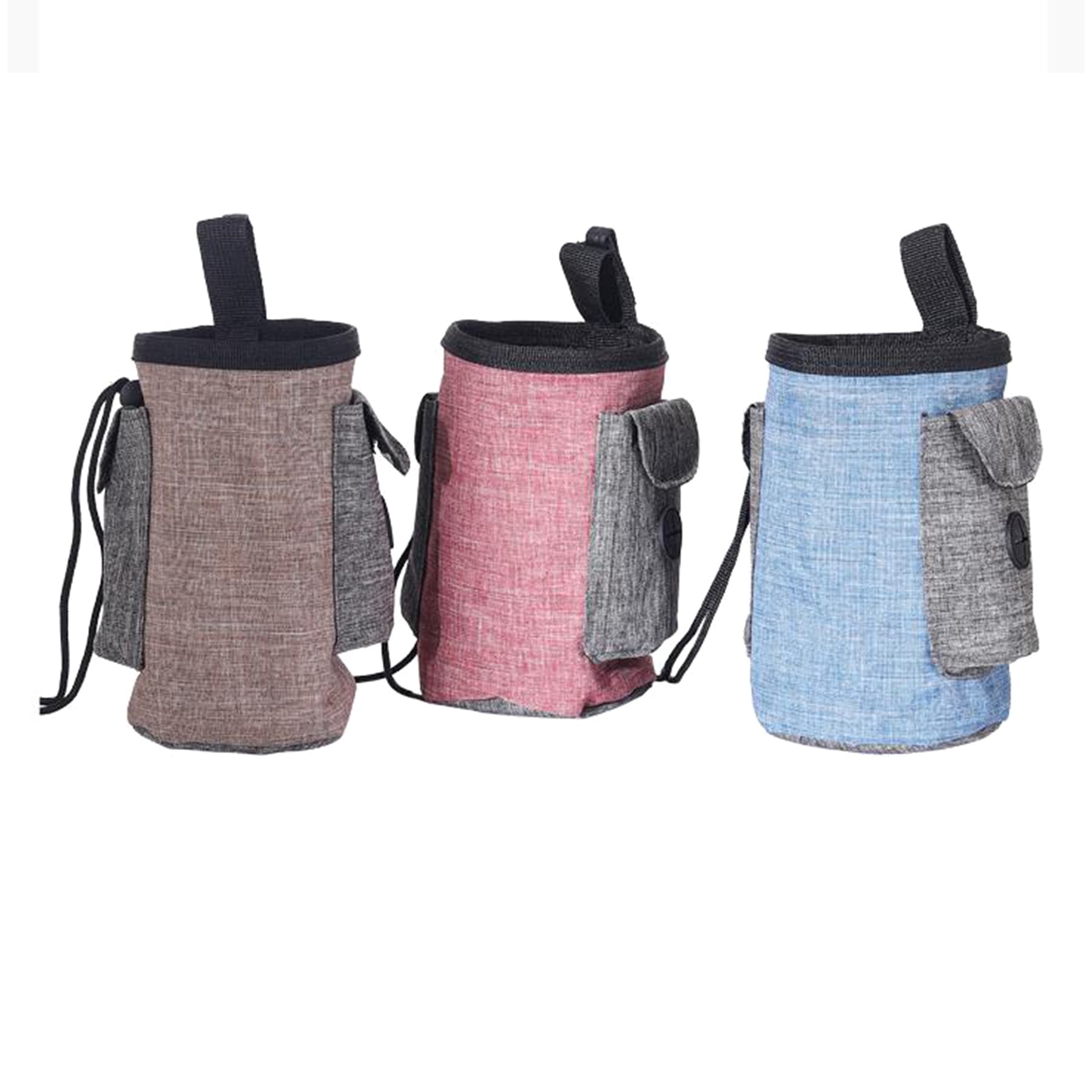 Oxford Dog Treat Snack Pouch W/Built-In Poop Bag Dispenser thumbnail 7