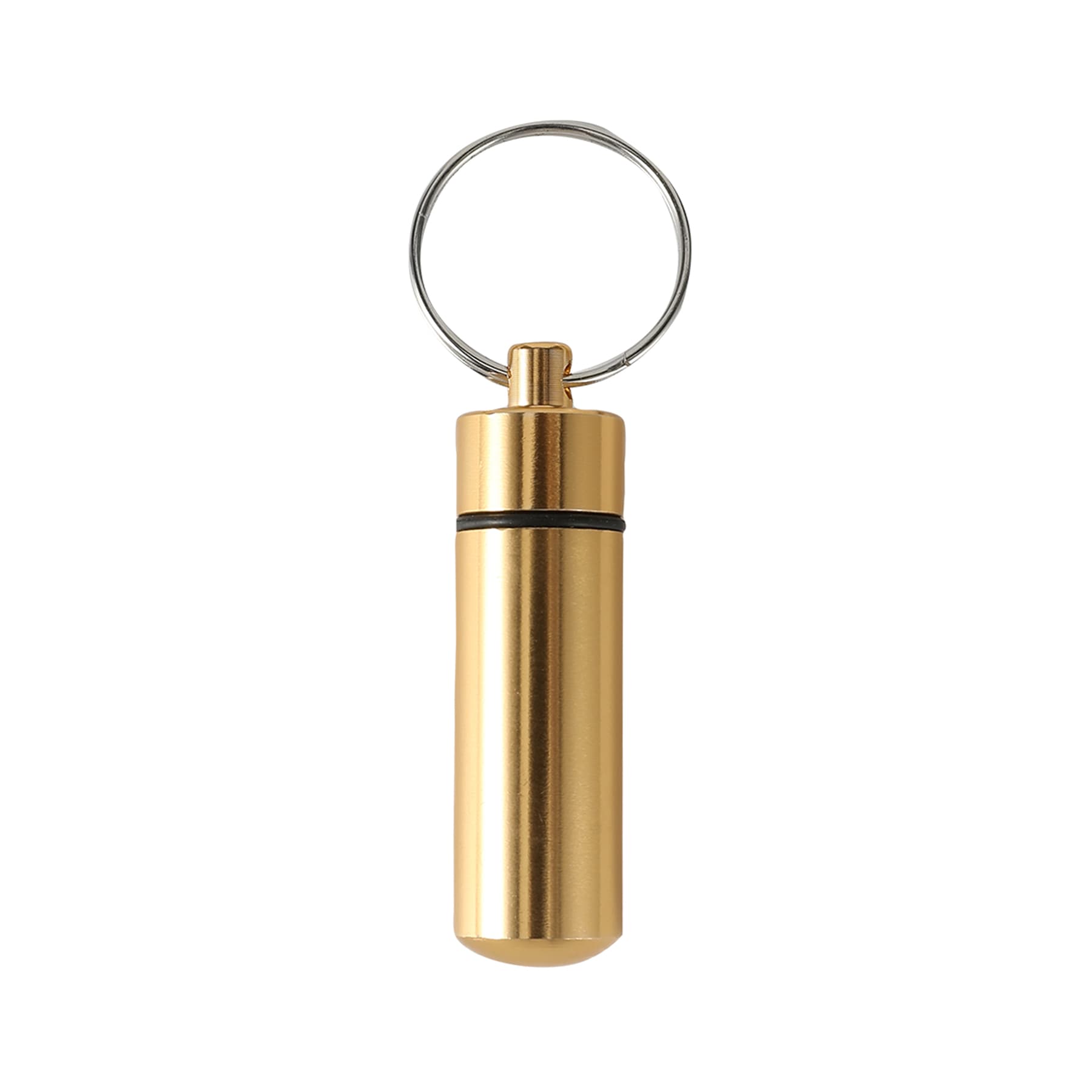Waterproof Aluminum Alloy Pill Box Keychain thumbnail 3