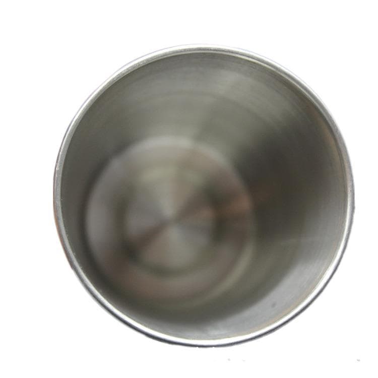 5.7oz Portable Stainless Steel Cups Set With Leather Cover thumbnail 3