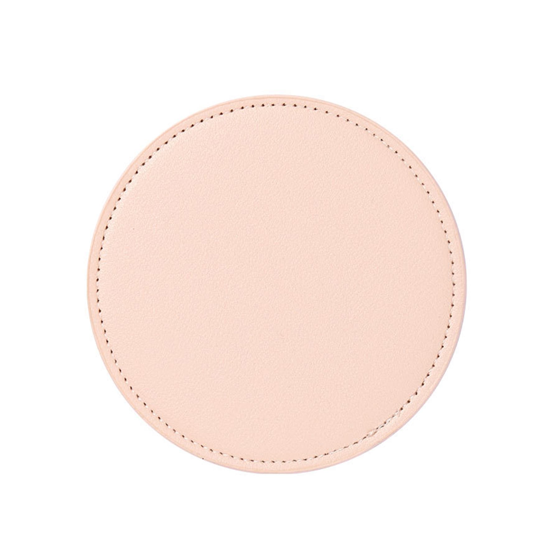 Leather 4-Round Coaster Set thumbnail 8