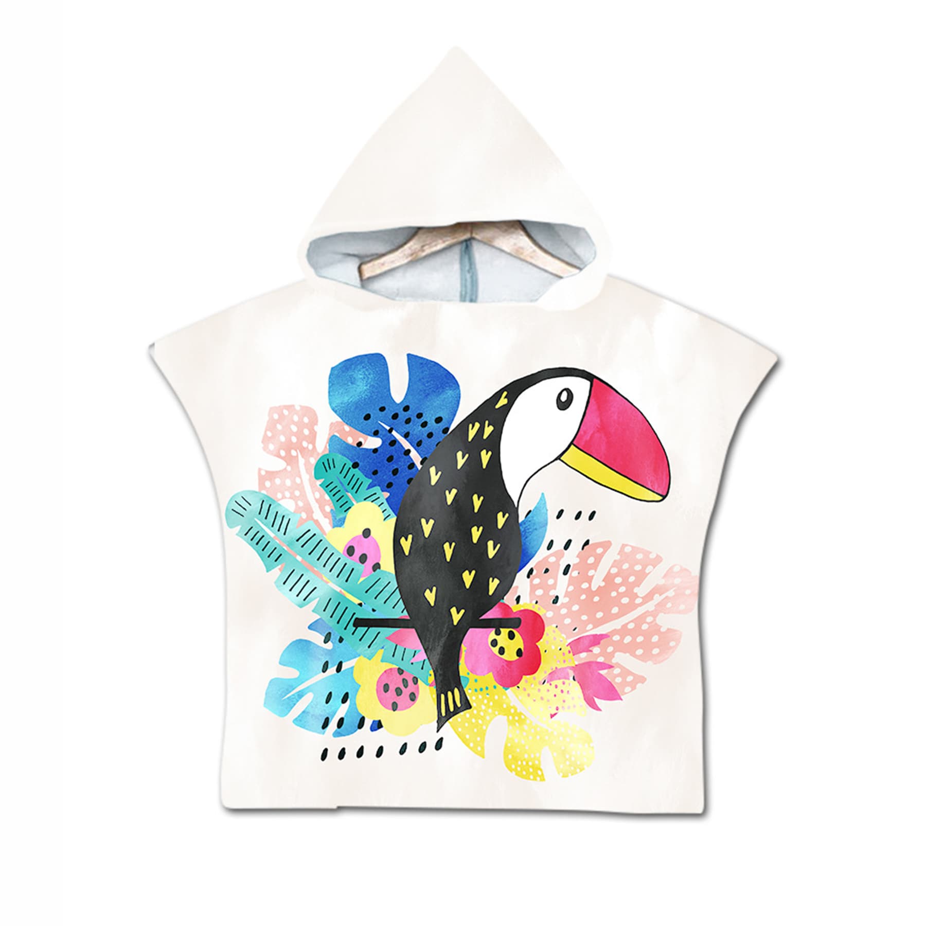 Sublimation Quick Towel Kids Hooded Beach Towel thumbnail 5
