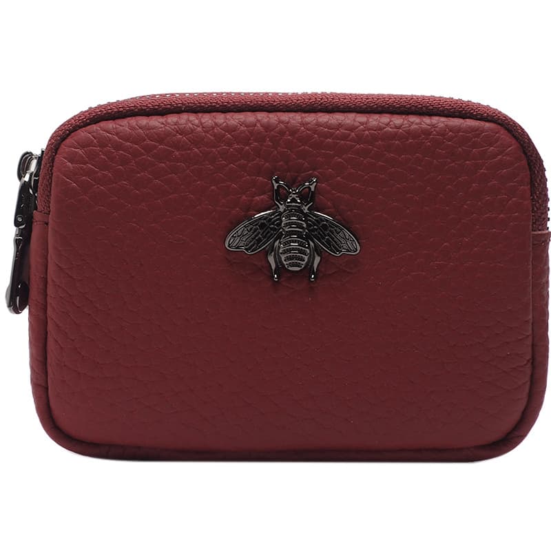 Genuine Leather Coin Purse Wallet thumbnail 4
