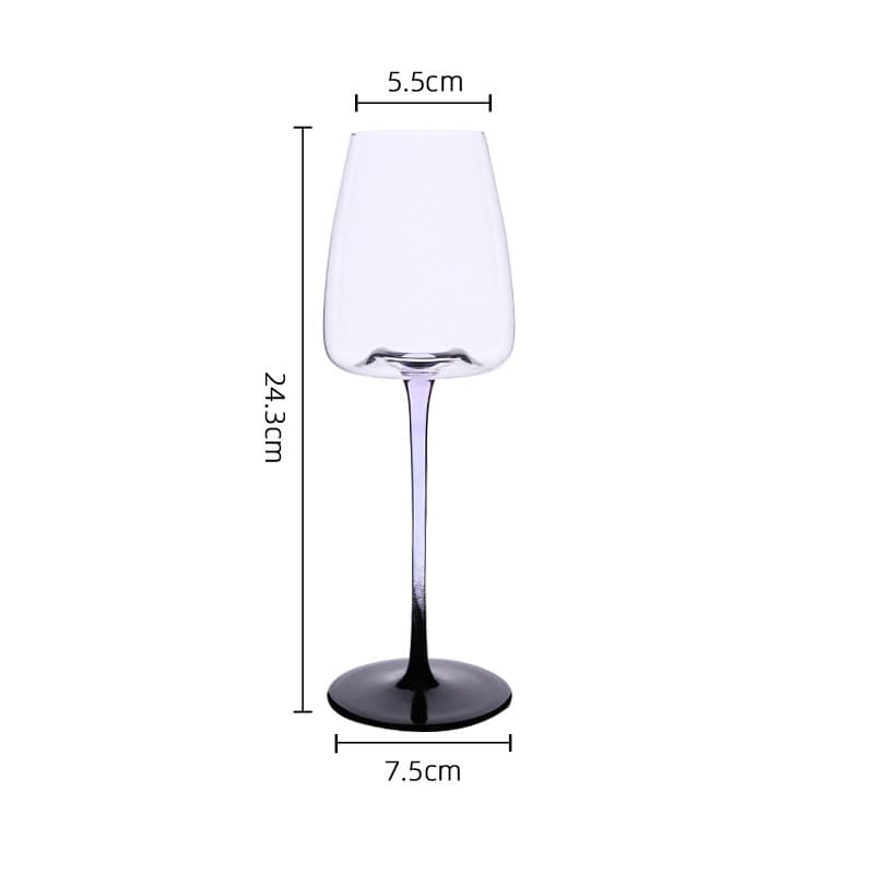 Capacity Crystal Red Wine Glasses thumbnail 5