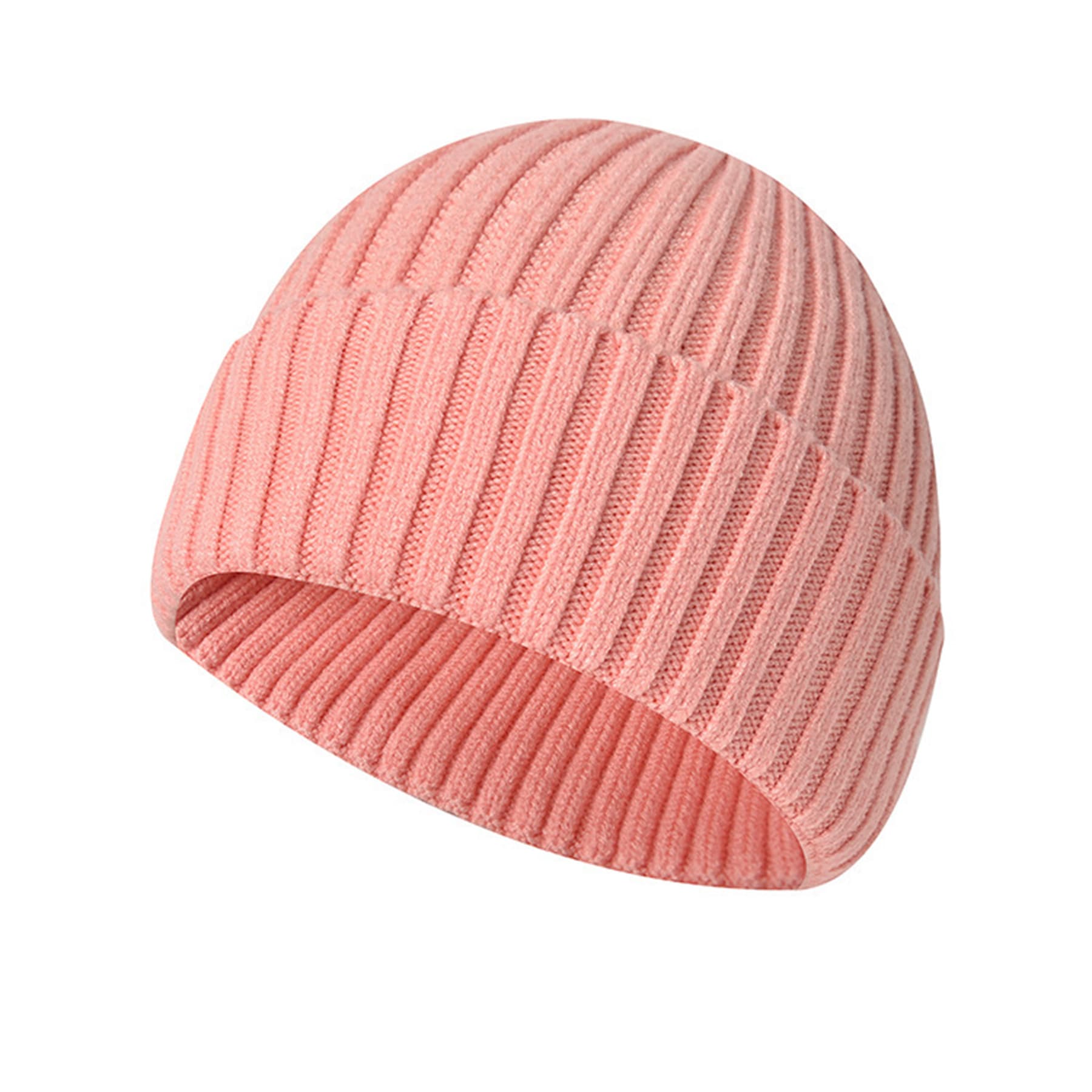 Winter Men's And Women's Knitted Foldover Hat thumbnail 6