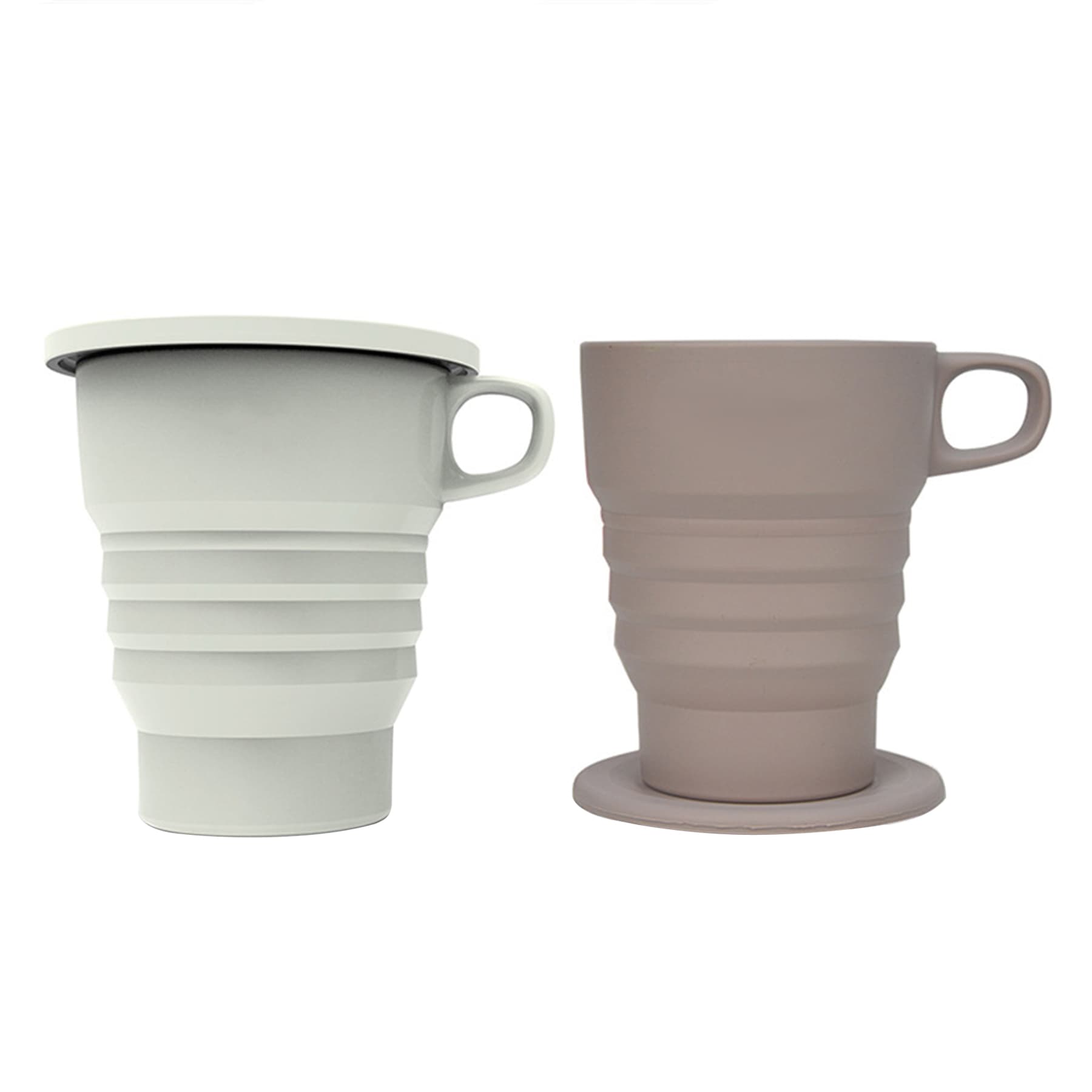 Silicone Travel Mug Foldable Coffee Cup thumbnail 2
