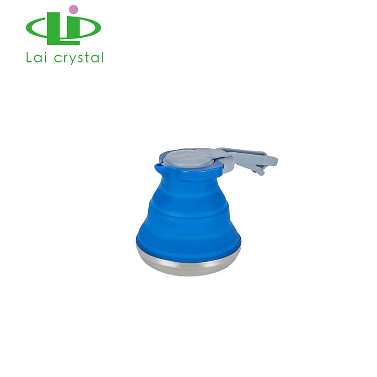 Collapsible Camping Kettle for Hiking, Travel, Outdoors 50oz thumbnail 2