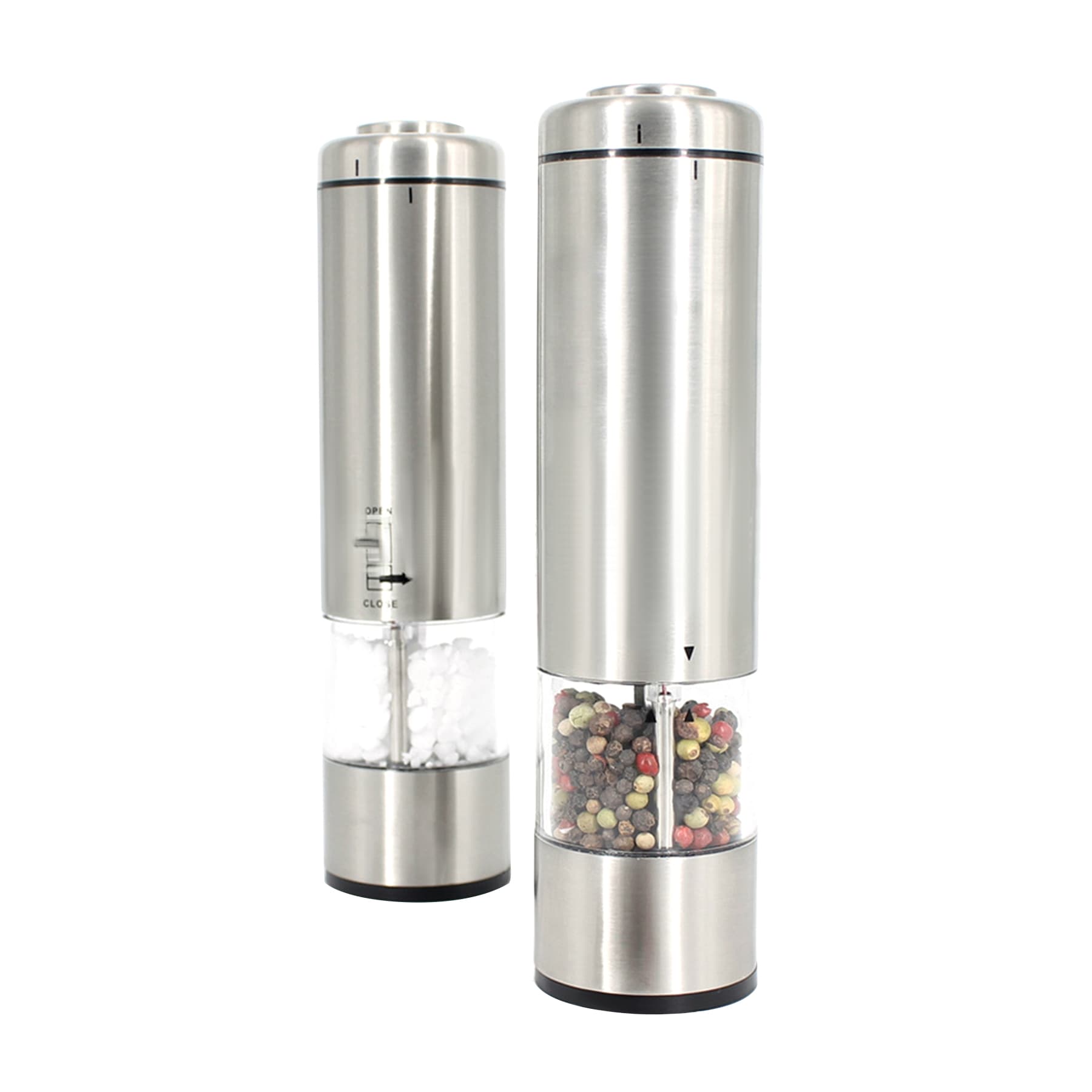 Electric Salt And Pepper Shaker Set
