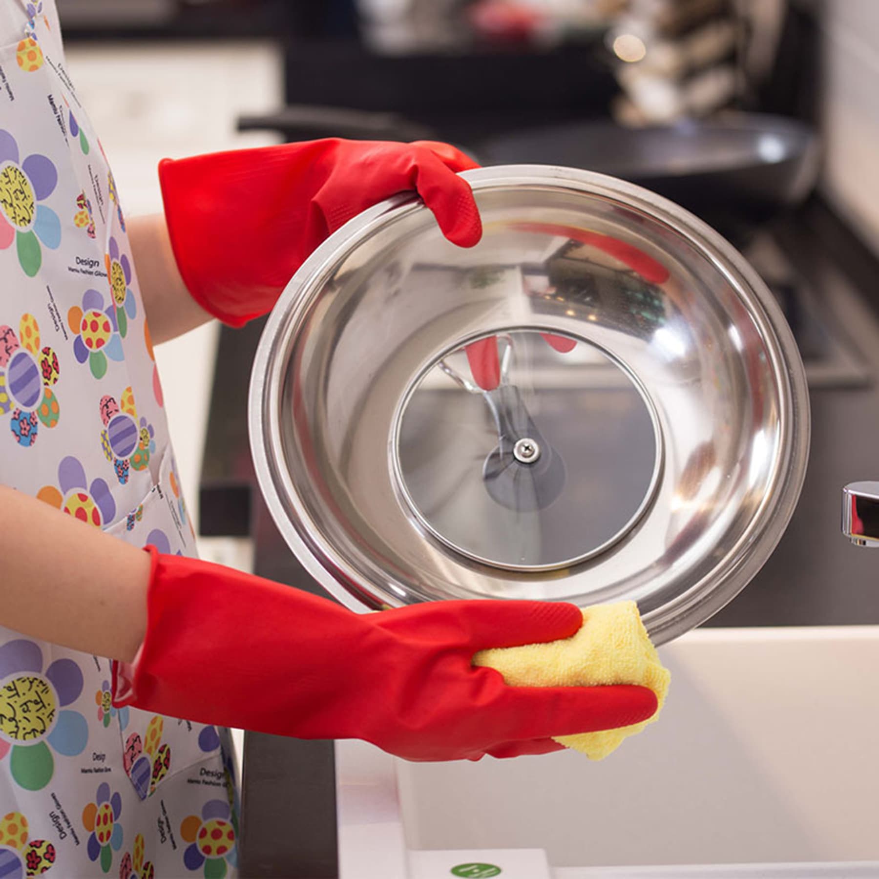 Pvc Household Dishwashing Gloves thumbnail 9