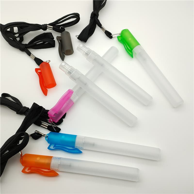 Hand Sanitizer Spray Bottle With Lanyard thumbnail 2