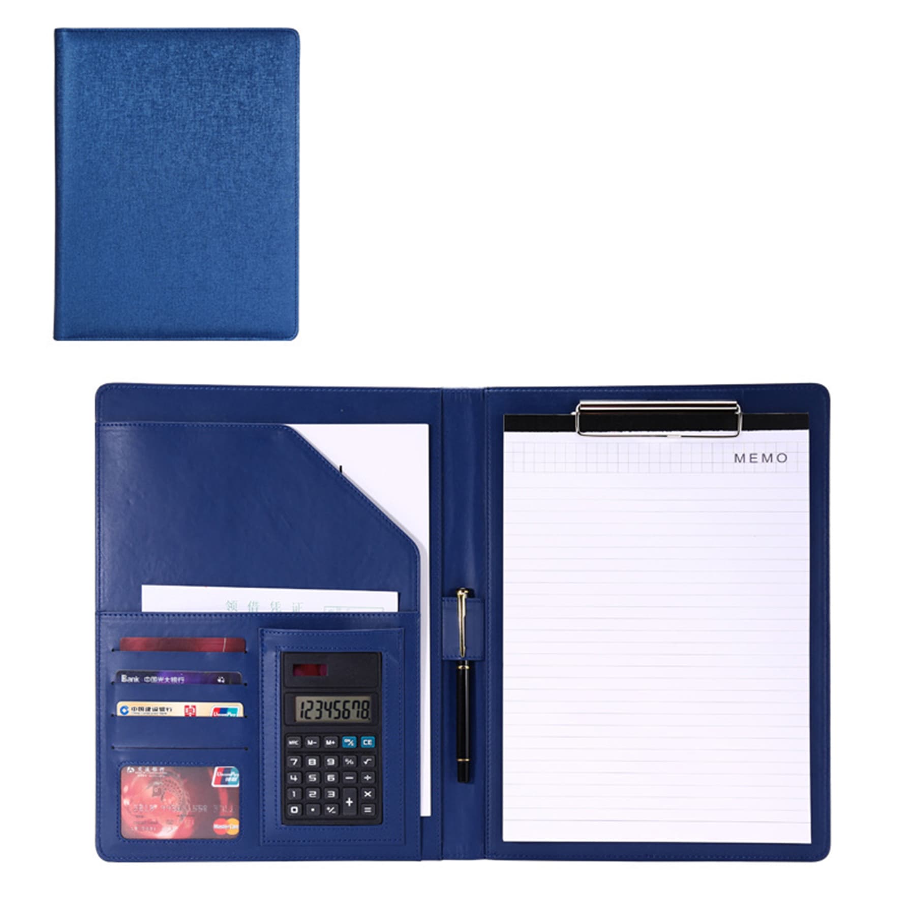 PU Business Portfolio A4 Size Clipboard thumbnail 8