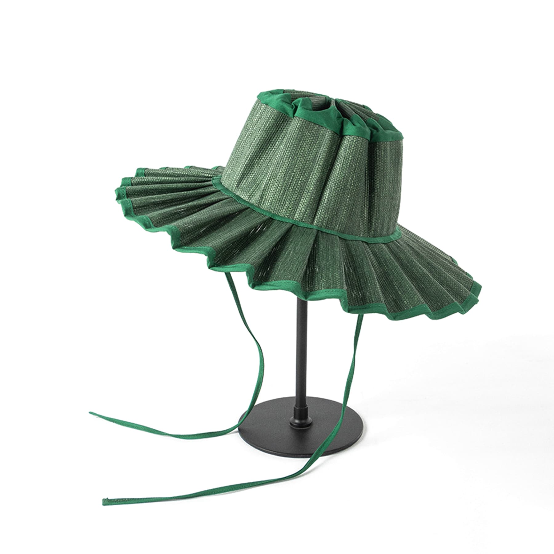 New Pleated Staw Hat thumbnail 6