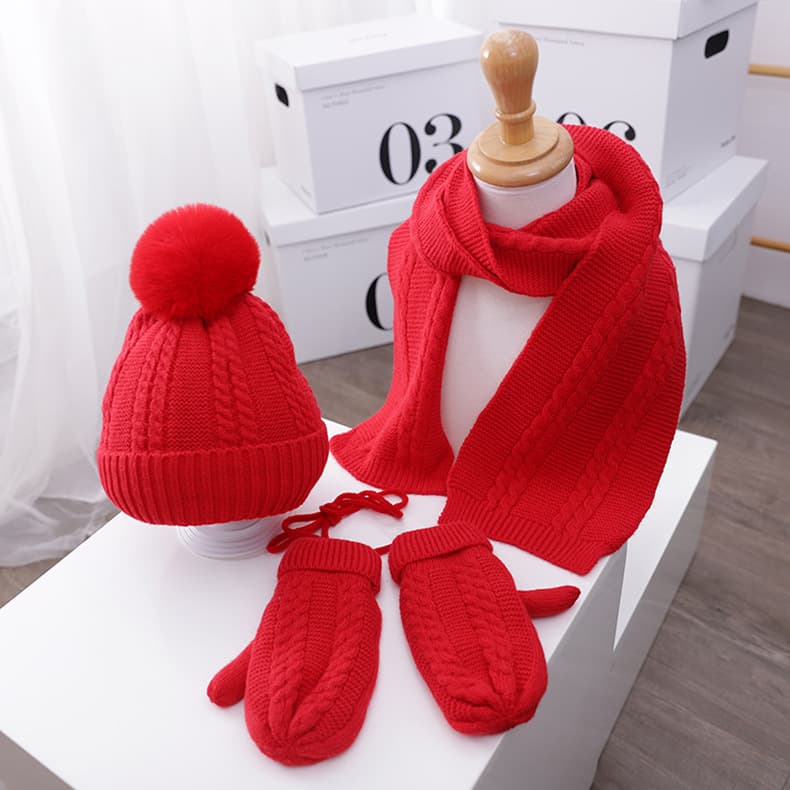 Kids Winter Scarf Set thumbnail 2