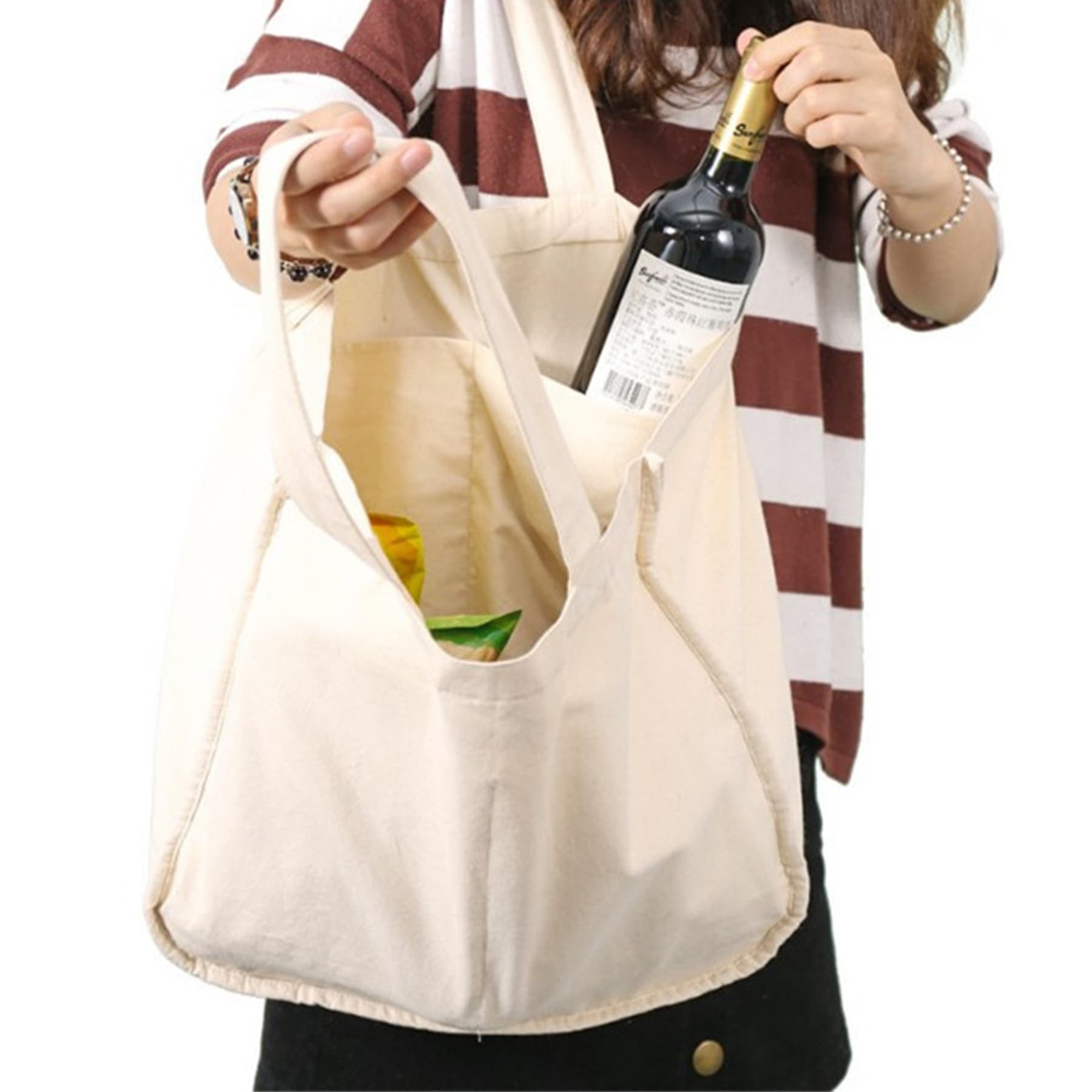 Canvas Shopping Bag thumbnail 2