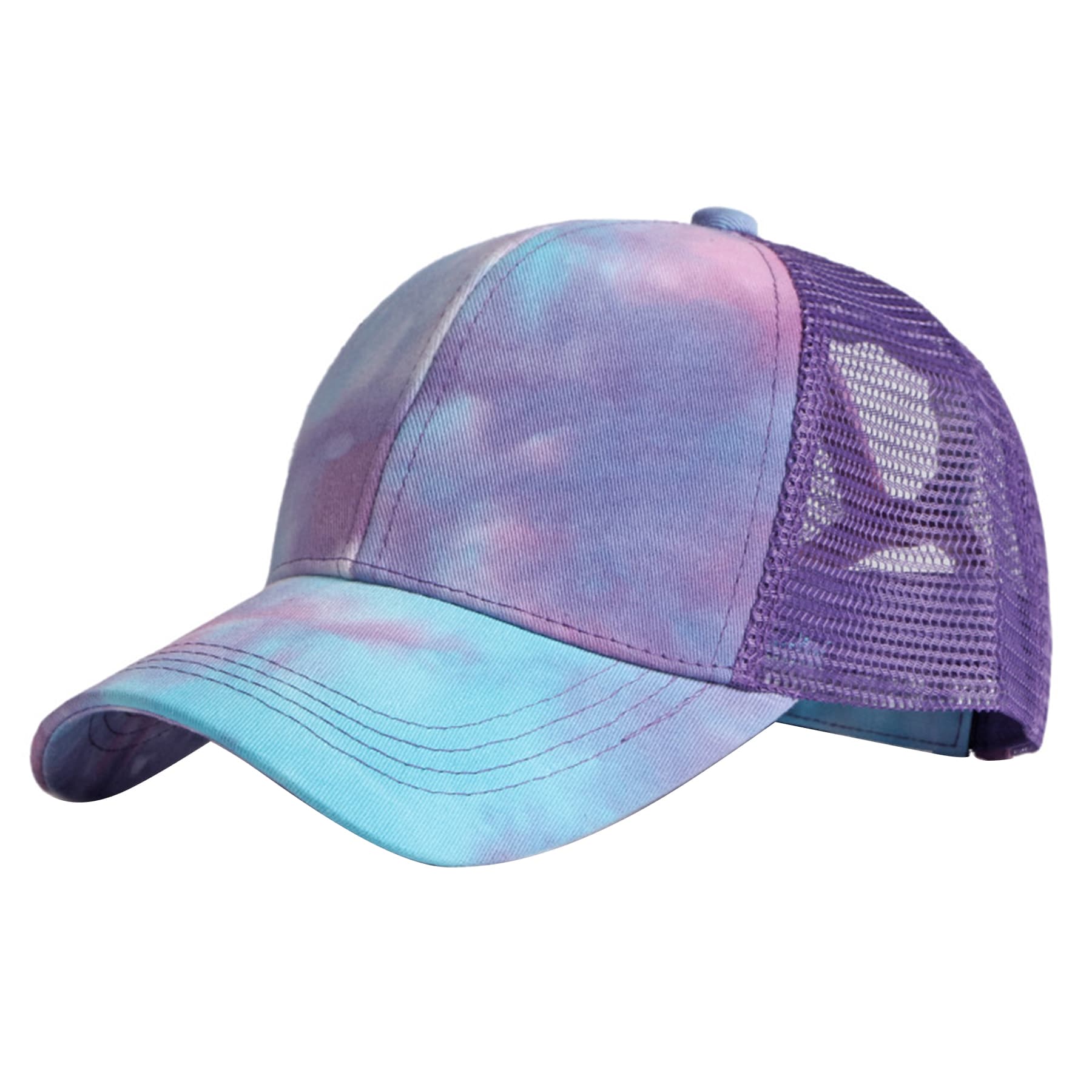 Ponytail Baseball Cap Tie Dye Hat thumbnail 4